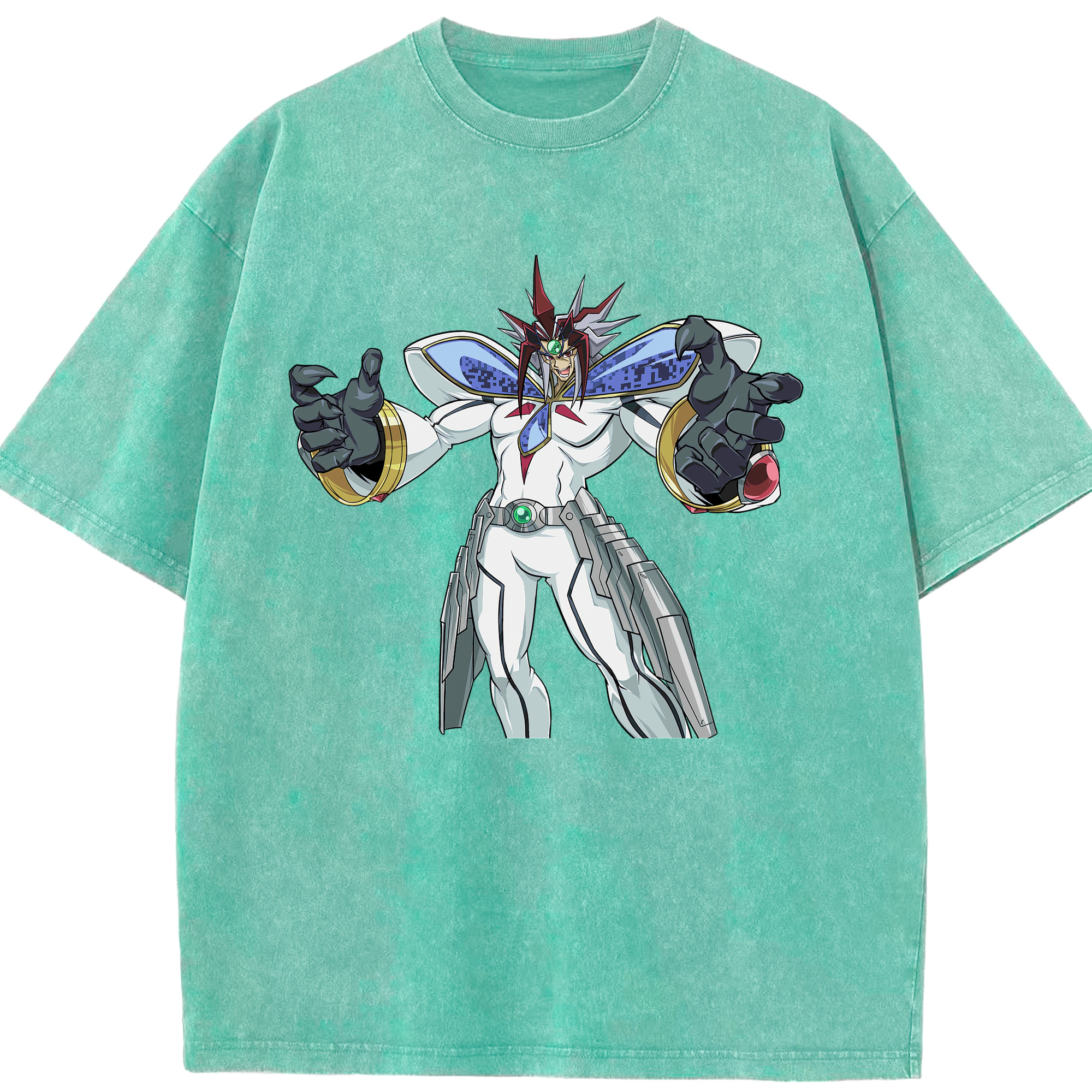 （画像用） 遊☆戯☆王 Yu-Gi-Oh! 綿100% ヴィンテージ風 半袖Tシャツ（フロントプリント）